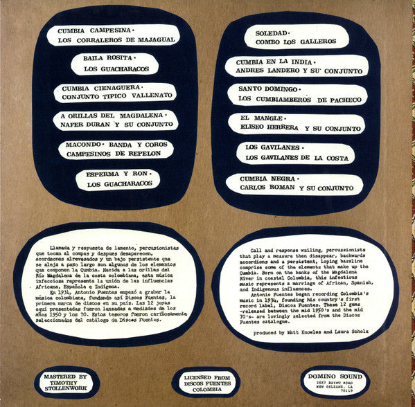 V.A. (南米コロンビアのクンビア・ディスコ・コンピ!) - A Orillas Del Magdalena (US 限定プレス LP/New)