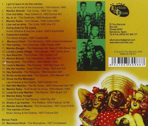 V.A (エル・トロ社編集のレア「マンボ、ラテンR&B」コンピ!) - Ai! Si! Si! Mambo And Latin Flavoured Rhythm & Blues (スペイン 限定CD/New)全28曲!