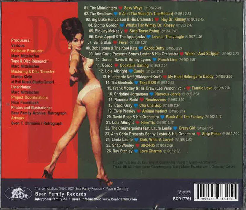 V.A (ヴィンテージ「ラブ、エロ&暴力題材曲」のコンピ!) - Destination Lust 3 Love In The Jungle (ドイツ限定 CD/New)