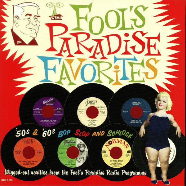 V.A. (英国再発名門ジャズマン社編集'50〜'60年代変態怪奇レアコンピ!) - Fool's Paradise Favorites (UK 限定 LP+ジャケ付き7"/New)
