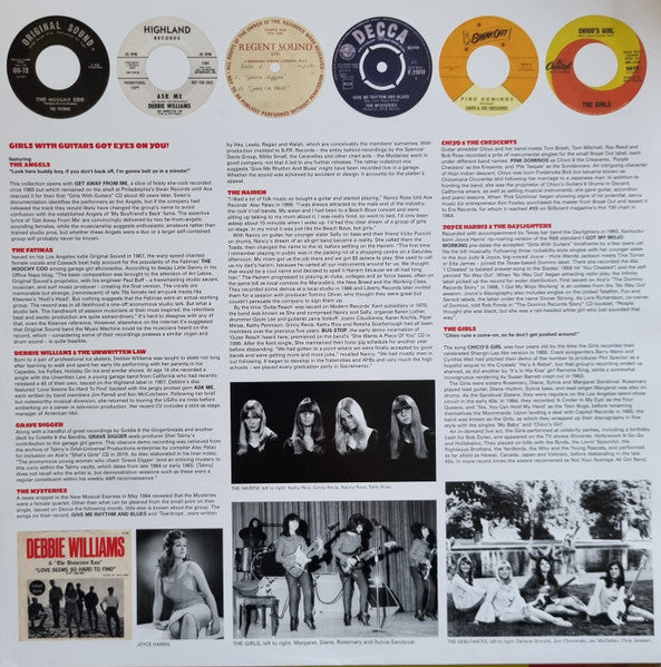V.A. (60's 欧米ガールズ・ガレージ・シリーズ・コンピ) - Girls With Guitars Got Eyes On You! (UK-EU 限定リリース「赤盤」モノラル LP/New)