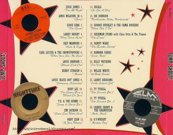 V.A. (’61〜’65年ブラック・ロッカー、R&Bノーザンの鬼レア・シングル編集盤。) - Jump & Shout ! ( EU 限定 CD/ New)