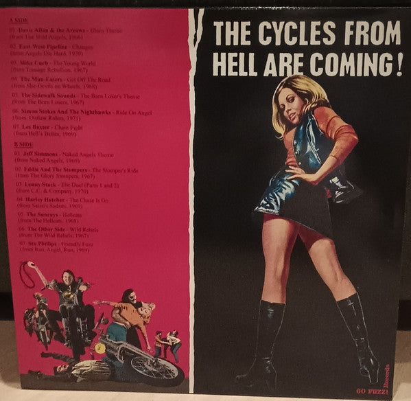 V.A. (60's-70's バイカー映画主要曲の編集コンピ) - Maniacs On Wheels !!! (EU 限定プレス LP/New)