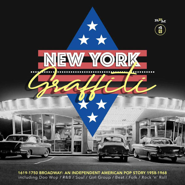 V.A. ('58〜'68年ブリル・ビルディング周辺レア・オールディーズ編集コンピ) - New York Graffiti (UK 限定CDx4枚組ボックスセット/ New)