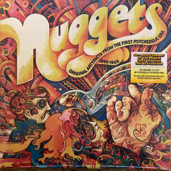 V.A. (米60'sガレージ・サイケ・コンピ名作) - Nuggets (Worldwide 限定復刻再発「サイケデリック・スプラッターVINYL」2xLP/New)