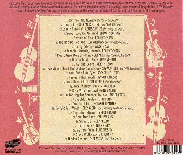 V.A (ストレイキャッツのルーツ、カヴァ原曲集) - "Please, Give Me Something" - The Roots Of The Stray Cats (スペイン 限定CD/New)全28曲!