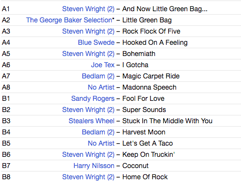 O.S.T (タランティーノ編監督、脚本・出演の'92年米犯罪映画のサントラ「レザボア・ドッグス」」) - Reservoir Dogs (EU 限定復刻リマスター再発180g LP/New)