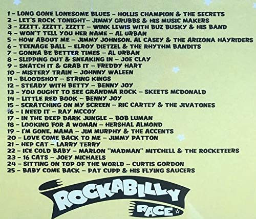 V.A. (50's-60's 激レア・ロカビリー編集人気コンピの第1弾) - Rockabilly Race - 25 Pure Rockabilly Vol.1 (EU 限定 CD/New)
