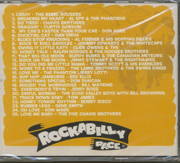 V.A. (50's-60's 激レア・ロカビリー編集人気コンピの第3弾) - Rockabilly Race - 25 Pure Rockabilly Vol.3 (EU 限定 CD/New)
