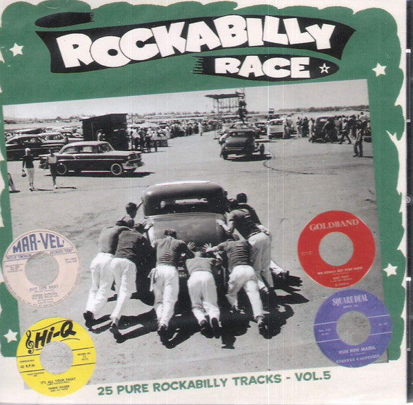 V.A. (50's-60's 激レア・ロカビリー編集人気コンピの第5弾) - Rockabilly Race - 25 Pure Rockabilly Vol.5 (EU 限定 CD/New)