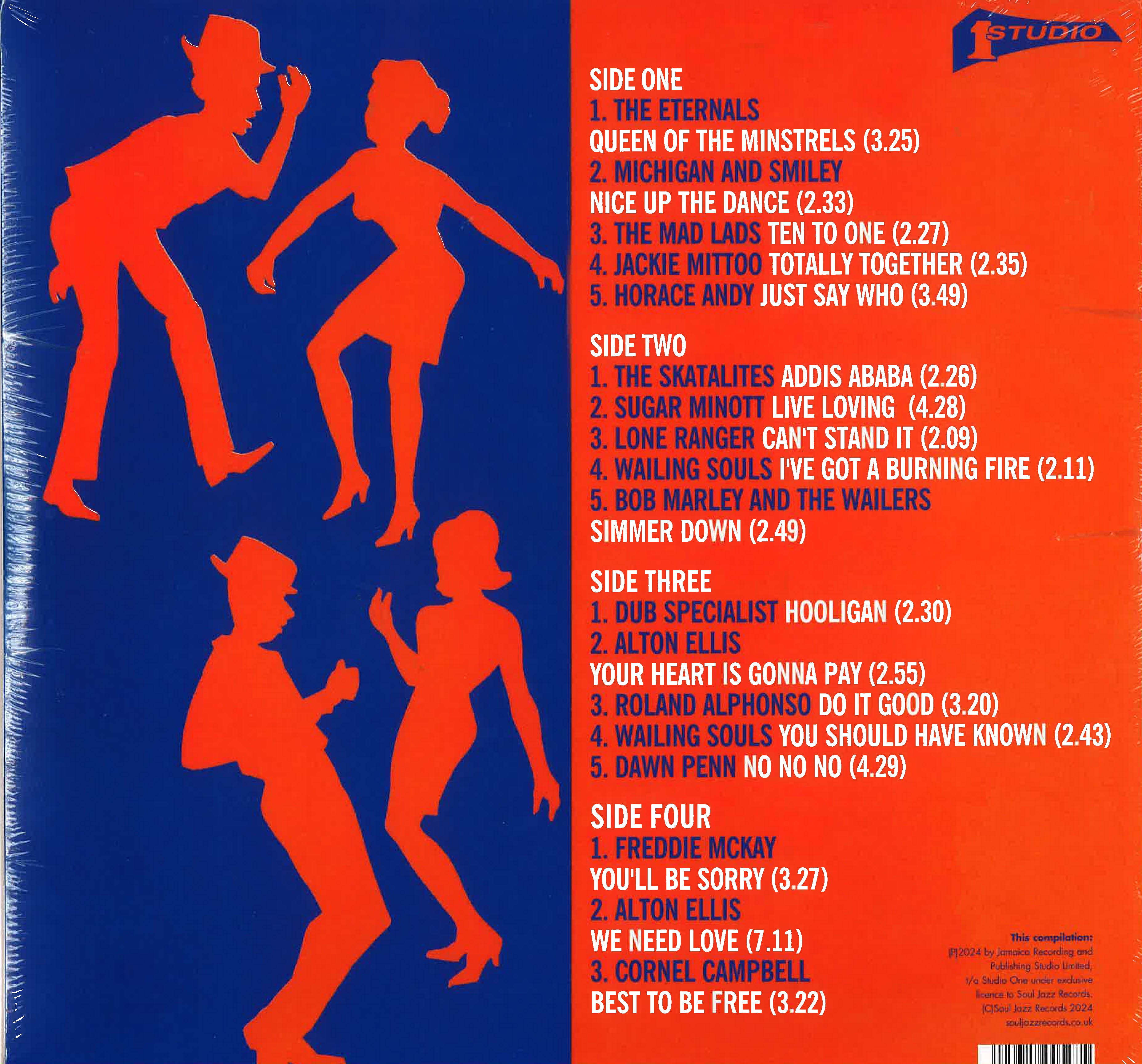 V.A. (スタジオ・ワン社ジャマイカン・SKA、ブルービート、アーリーレゲエ・コンピ) - Studio One - Down Beat Special (UK 限定プレス 2xLP/New)