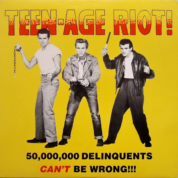 V.A. (50's-60's 怪デンジャー・ロカビリーコンピ) - Teen-Age Riot ! (EU 限定復刻再発 LP/New)