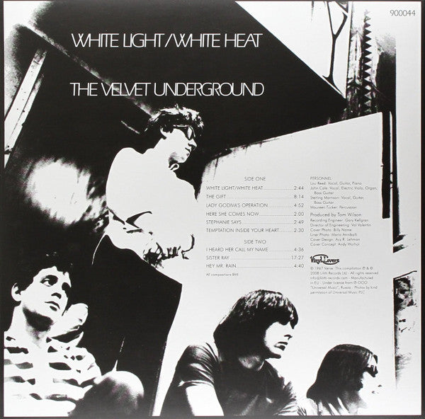 VELVET UNDERGROUND (ヴェルベット・アンダーグラウンド) - White Light / White Heat (EU 限定ボーナス入り再発180g LP/New)