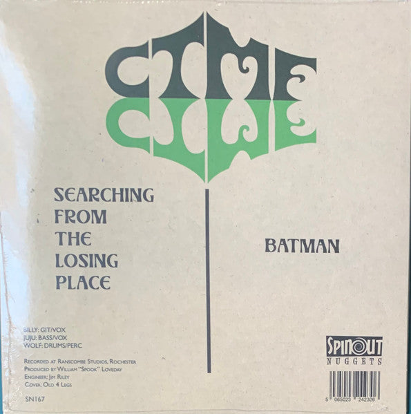 WILD BILLY CHILDISH & CTMF (ワイルド・ビリー・チャイルディッシュ & CTMF) - Searching From The Losing Place / Batman (UK限定500枚ジャケ付き7インチシングル /New)