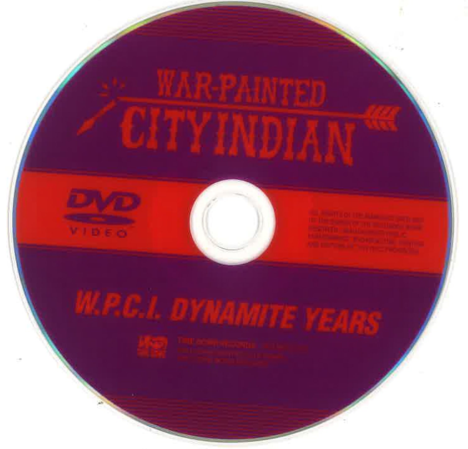 WAR PAINTED CITY INDIAN (ウォー・ペインテッド・シティ・インディアン) - W.P.C.I. Dynamite Years (Japan タイムボム 限定 CD + DVD セット /New) 関西ハードコア・レジェンドのライブ音源&映像セット!