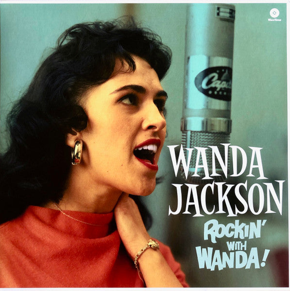 WANDA JACKSON (ワンダ・ジャクソン) - Rockin’ With Wanda! (EU 限定ボーナス追加16曲入り再発ジャケデザイン違い180g LP/New) 黄金期ベスト!ロカビリークラシック!