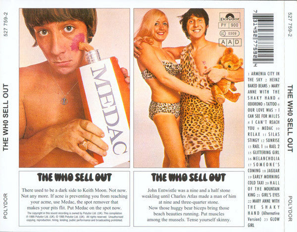 WHO (フー) - The Who Sell Out (EU 限定リマスター再発ステレオ CD/New)