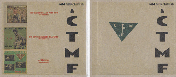 WILD BILLY CHILDISH & CTMF (ワイルド・ビリー・チャイルディッシュ & CTMF) - SQ 1 (UK 限定CD-R/ザラ紙見開きカードスリーブ/NEW)