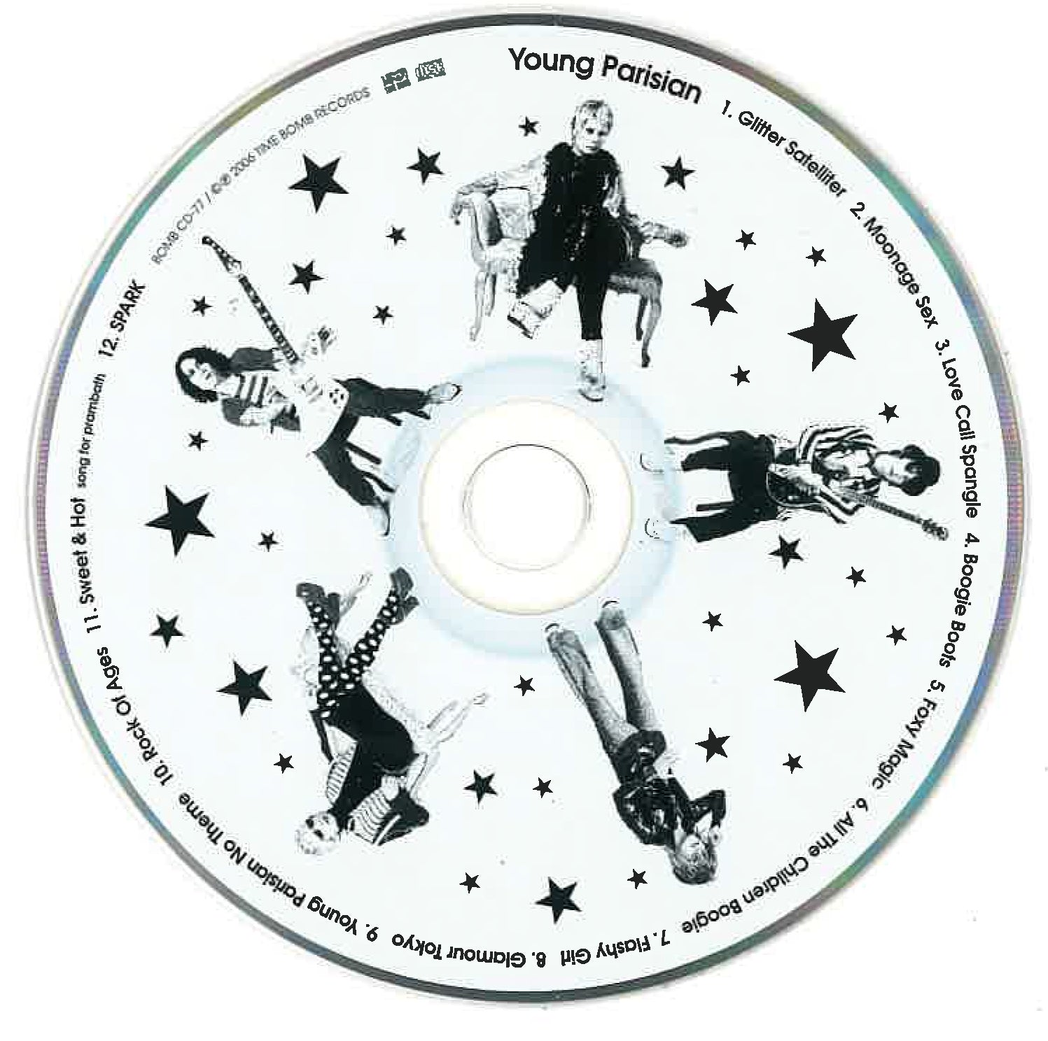 YOUNG PARISIAN (ヤング・パリジャン) -Young Parisian/その華麗なる世界 (Japan タイムボム 限定 CD/New)’06年デビュー・アルバム