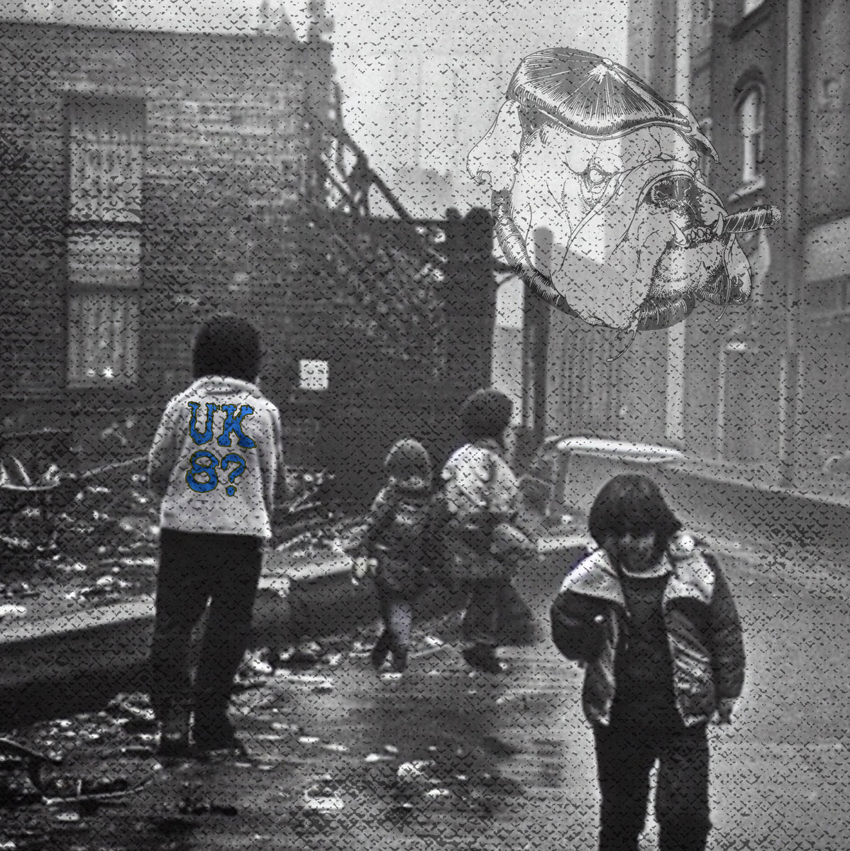 SHEER TERROR (シアー・テラー) - UK8? (Spain 500枚限定「ブラックヴァイナル」7"/ New) 2024年復活作!