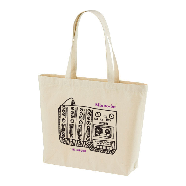 Momo-Sei (モモ・セイ = よしのももこ+よしのせい) - umareta (日本 アルバム再発記念トートバッグ - ナチュラル - / New) 入荷中!