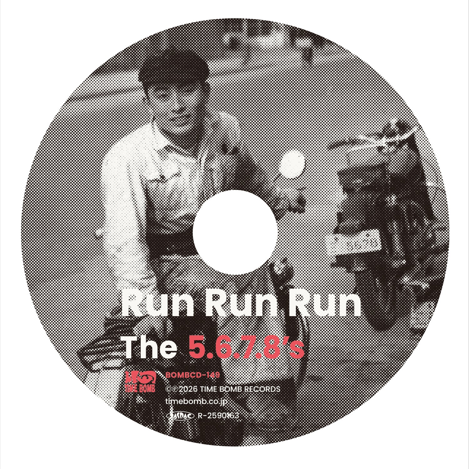 5.6.7.8’S , The (ザ・ファイブ・シックス・セブン・エイツ) - Run Run Run (Japan タイムボム ボーナス入り CD/New) 結成40周年'26年新作アルバム!26.5/30(土)発売、先行予約受付中!