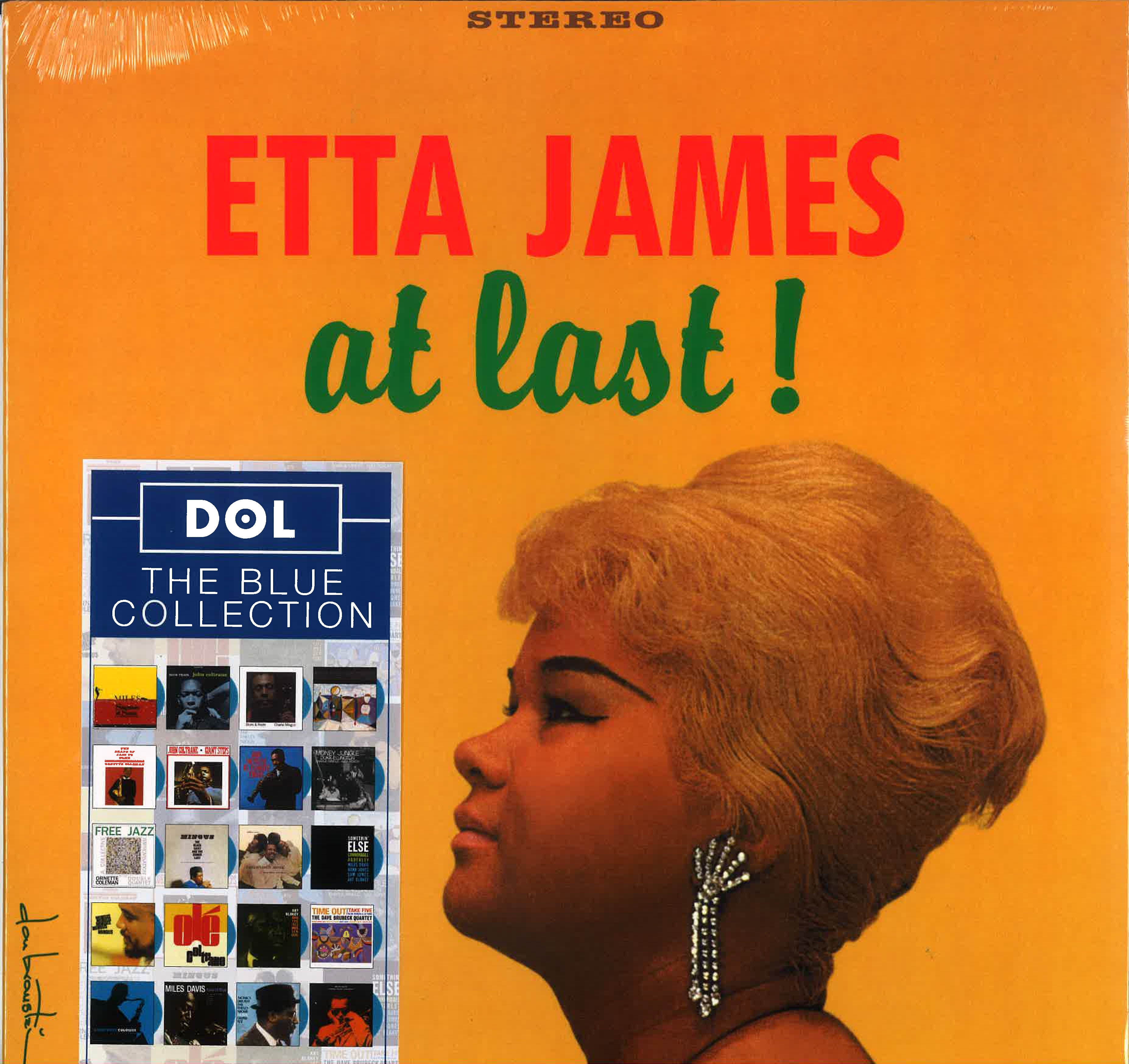 ETTA JAMES (エタ・ジェイムズ) - At Last ! (EU 限定ボーナス入り再発180g「カラー VINYL」LP/New-DOL-926HB) '60年デビューアルバム!