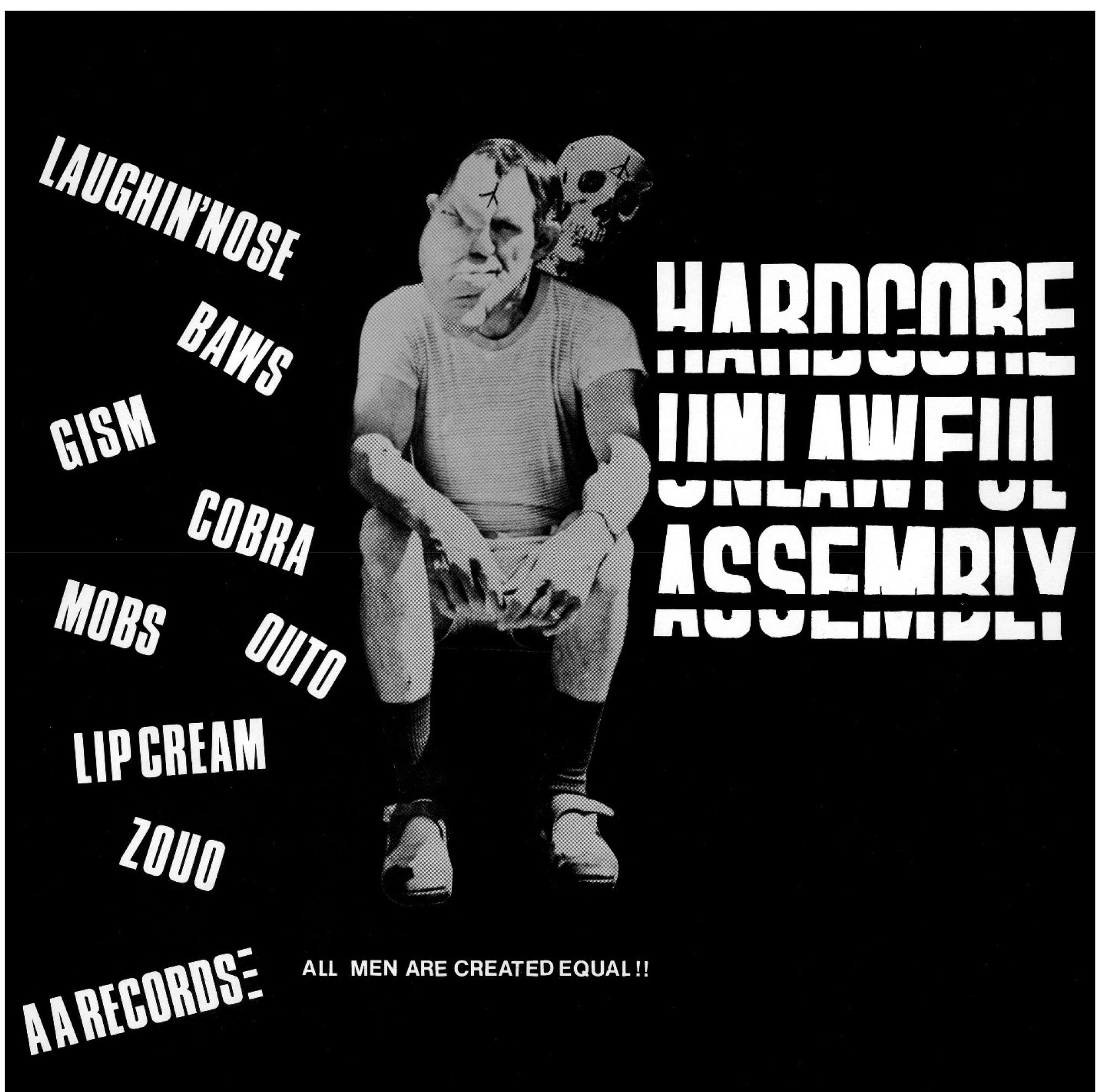 V.A. (80's ジャパコア・コンピ) - ハードコア不法集会 (Japan 限定再発 CD / New)LPサイズのポスタージャケ !