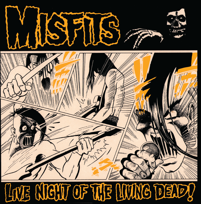 MISFITS (ミスフィッツ) - Live Night Of The Living Dead! (EU 限定プレス再発 LP/ New)