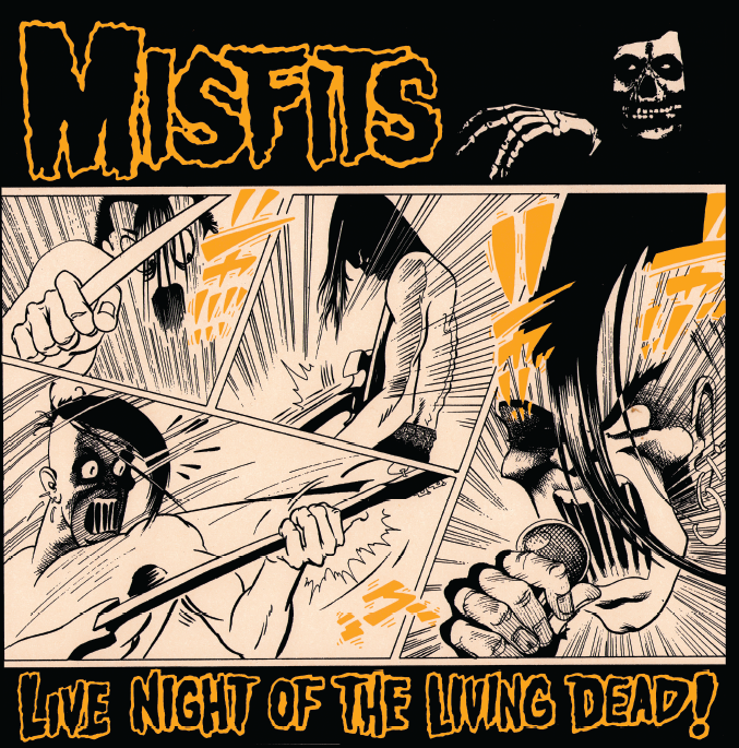 MISFITS (ミスフィッツ) - Live Night Of The Living Dead! (EU 限定プレス再発 LP/ New) '82年、ワシントンDCの9時30分クラブでのライブ !