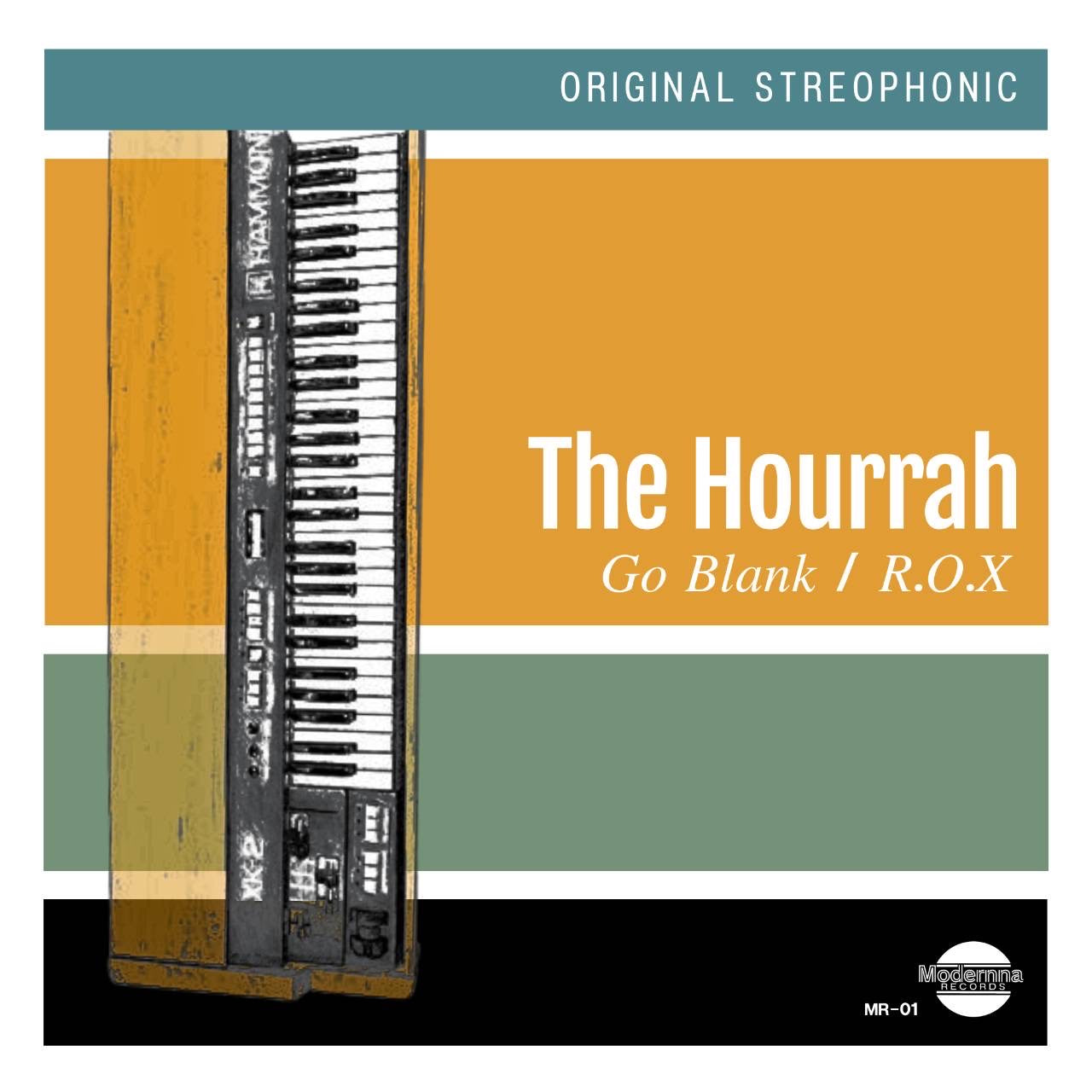 HOURRAH, THE (ザ・ゥハァー ) - Go Blank / R.O.X (Japan 自主制作200枚限定ジャケ付き7" / New ) 特典バッジ付き ※日本全国送料¥300にて発送可!
