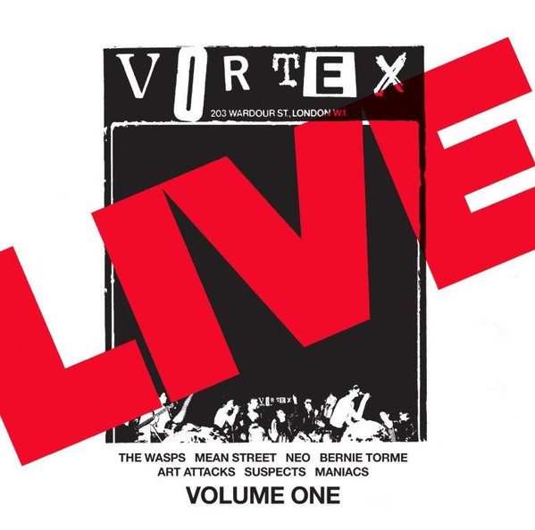 V.A. (初期UKパンク・ライブ・コンピ)  - Live At The Vortex Vol.1 (Italy 限定再発 LP/ New)