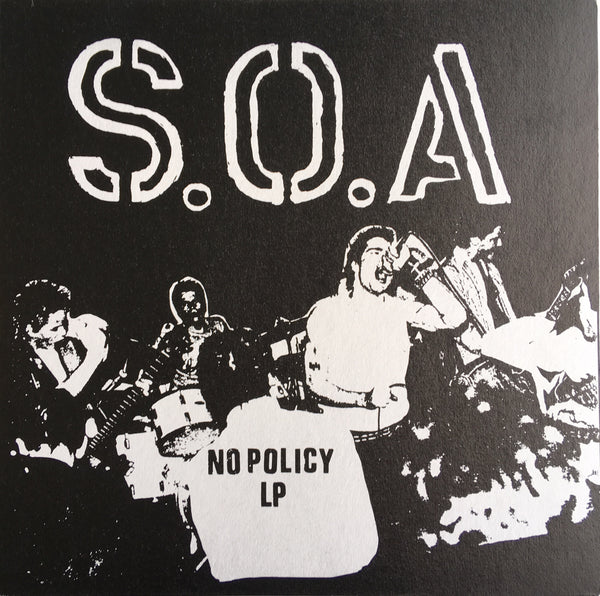 S.O.A (State Of Alert) (ステイト・オブ・アラート)  - No Policy LP (EU 限定プレス再発 LP/ New)