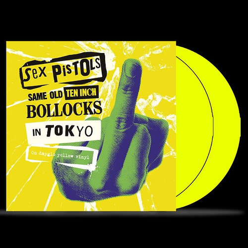 SEX PISTOLS (セックス・ピストルズ) - Same Old Ten Inch Bollocks In Tokyo (UK 2,000限定ナンバリング入り蛍光イエローヴァイナル 2x10"/New)
