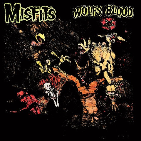MISFITS (ミスフィッツ) - Wolfs Blood / Earth A.D. (EU 限定リプロ再発 LP/ New) レアなドイツ Aggressive Rockproduktionen 社バージョン!