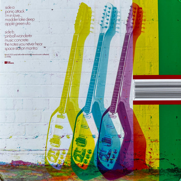 ANDY BELL (アンディ・ベル) - Pinball Wanderer (UK 限定「マゼンタヴァイナル」 LP+直筆サイン入りインサート/NEW) '25年3rdアルバム