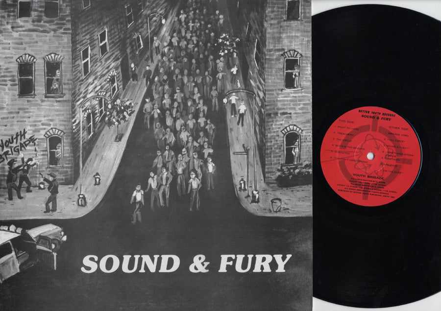 YOUTH BRIGADE (ユース・ブリゲイド) - Sound & Fury (EU 限定リプロ再発 LP/ New) 再録盤とは全く異なる激レアな '82年オリジナルミックス Ver!