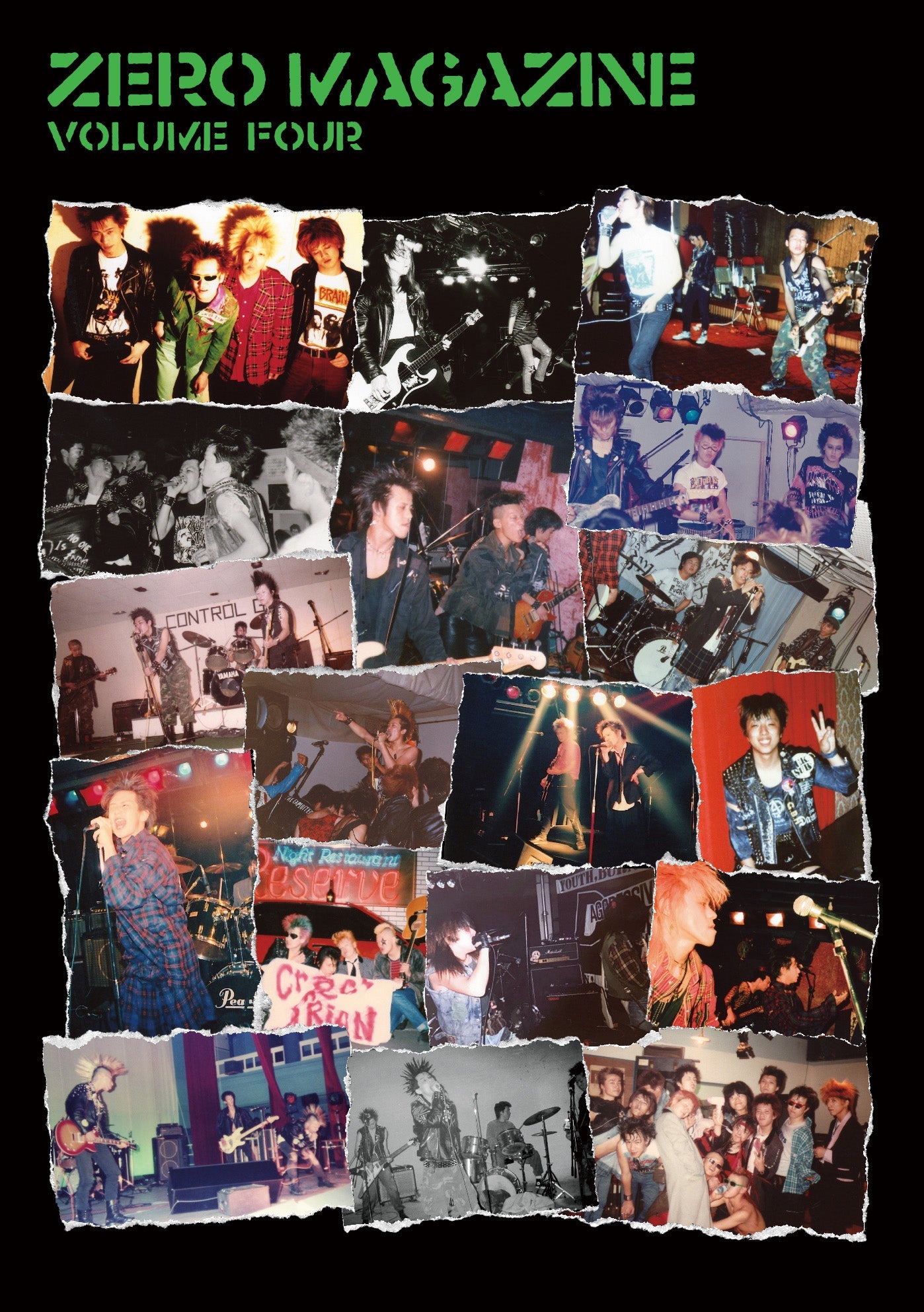 ZERO MAGAZINE (80's 九州ハードコア&パンク写真集) - Vol. 4 (Japan 限定 Book / New)