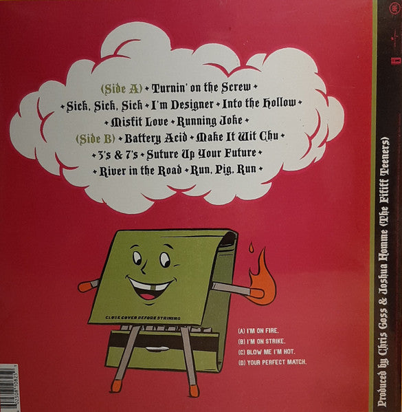 QUEENS OF THE STONE AGE (クイーンズ・オブ・ザ・ストーン・エイジ) - Era Vulgaris (EU 限定復刻再発 LP/NEW)