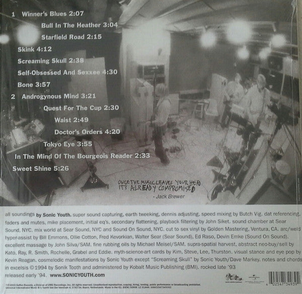 SONIC YOUTH (ソニック・ユース) - Experimental Jet Set, Trash And No Star (EU 限定復刻再発180グラム重量 LP/NEW)