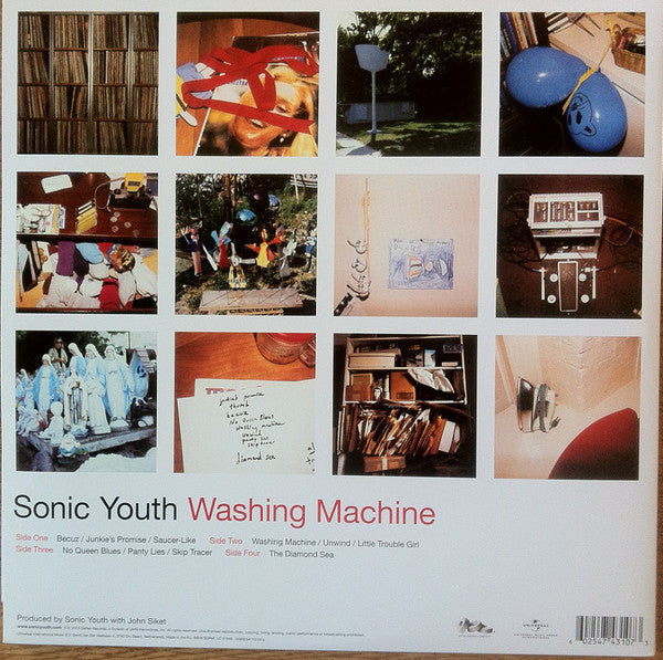 SONIC YOUTH (ソニック・ユース) - Washing Machine (EU 限定再発180グラム重量 LPx2枚組/NEW)