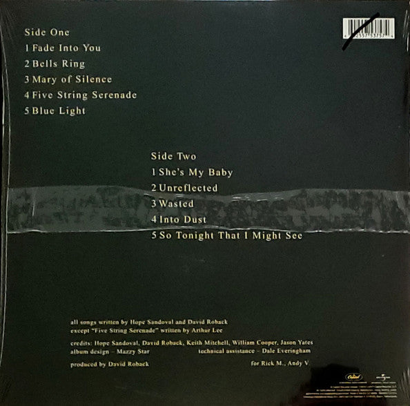 MAZZY STAR (メイジー・スター) - So Tonight That I Might See (EU 限定再発 LP/NEW)