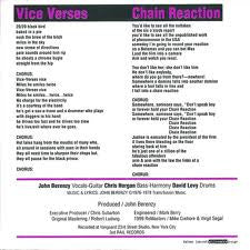 JOHN BERENZY GROUP (ジョン・ベレンジー・グループ) - Vice Verses (US 500枚限定正規再発 7"「廃盤 New」)