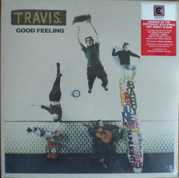 TRAVIS (トラヴィス) - Good Feeling (EU 限定復刻再発 LP/NEW)