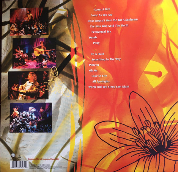 NIRVANA (ニルヴァーナ) - MTV Unplugged In New York (EU 正規限定再発180グラム重量 LP/NEW) '94年名作アコースティック・ライブアルバム