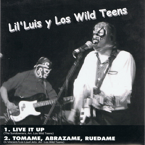 LI'L LUIS Y LOS WILD TEENS VS THE RIZLAZ (リル・ルイス・ワイ・ロス・ワイルド・ティーンズ / リズラズ)  - Split (Japan 777 Limited 7"/NEW)