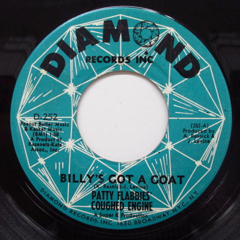 PATTY FLABBIES' COUGHED ENGINE - Billy's Got A Goat (US Orig.7")