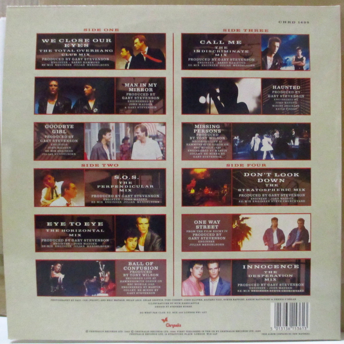 GO WEST (ゴー・ウエスト) - Bangs & Crashes (UK オリジナル 2xLP/光沢見開きジャケ)