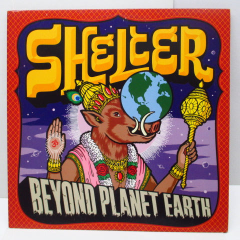 SHELTER (シェルター) - Beyond Planet Earth (US Orig.LP+Inner)