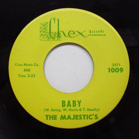 MAJESTICS - Teach Me How To Limbo / Baby (Orig)